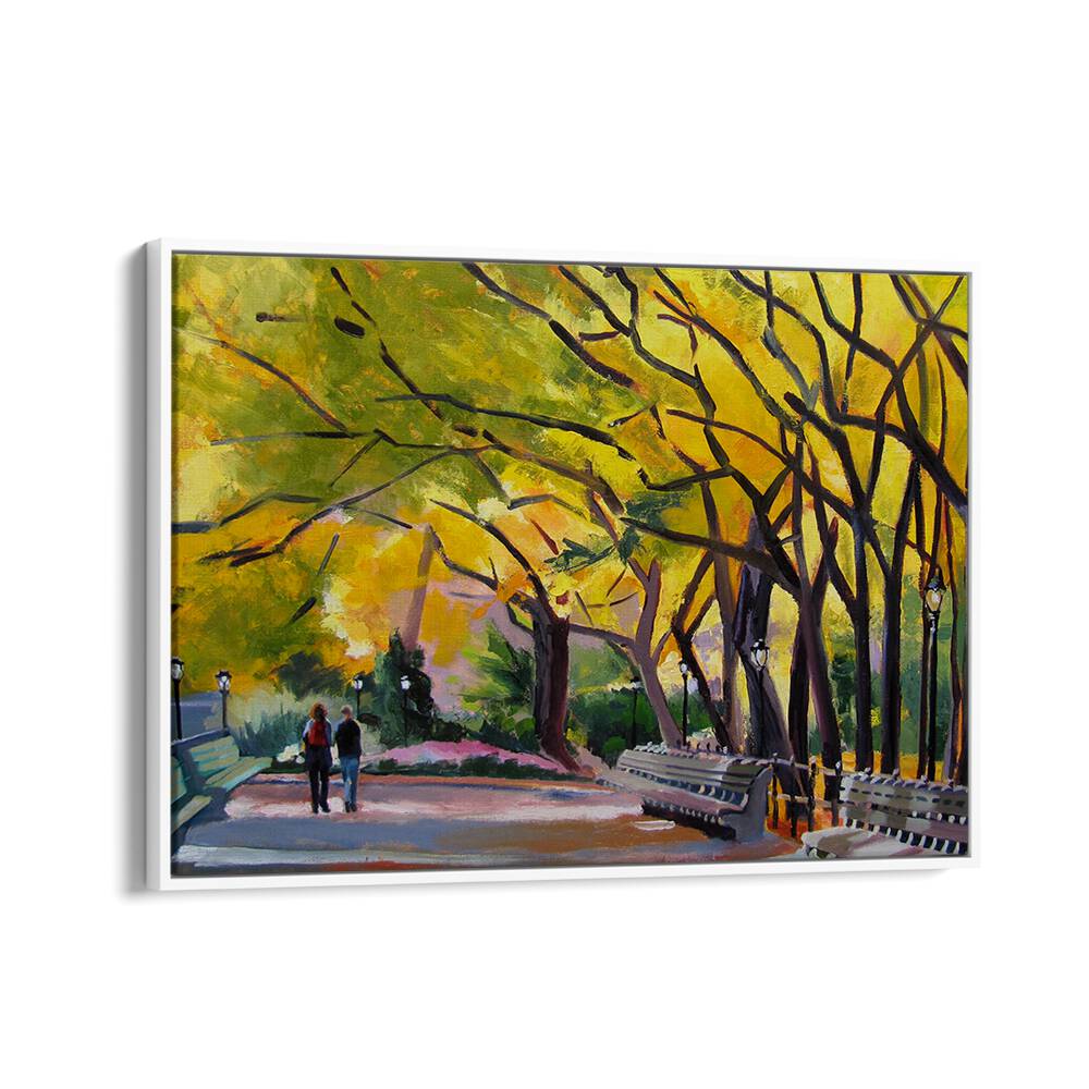 CENTRAL PARK AUTUMN , LANDSCAPE PAINTINGS