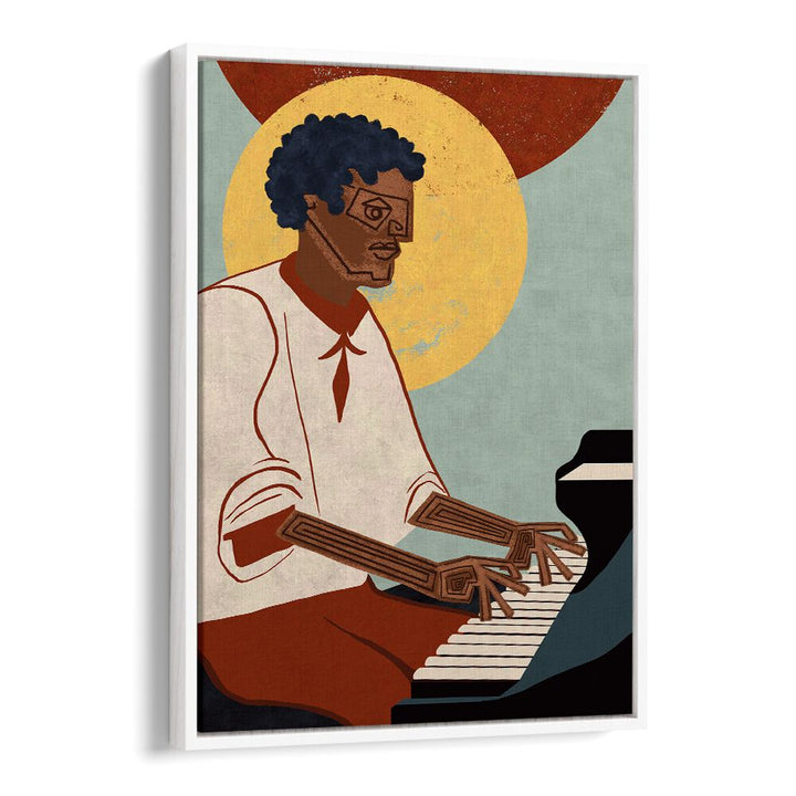 Stylish MUSICIAN GUY VIII Movie Posters showcase a pianist, perfect for music lovers looking to enhance their decor.