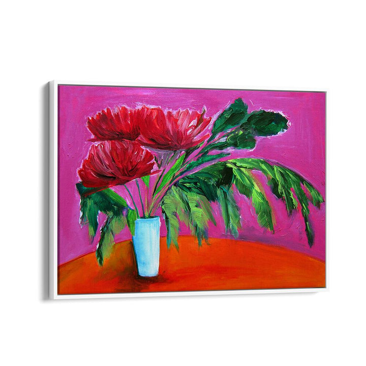 INES BOUQUET , FLORAL FLOWER PAINTINGS