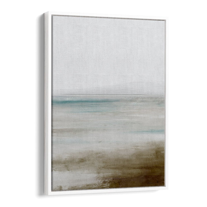 BAY VIEW, ABSTRACT PAINTINGS showcase serene colors, enhancing any space with modern artistry and nature's beauty.