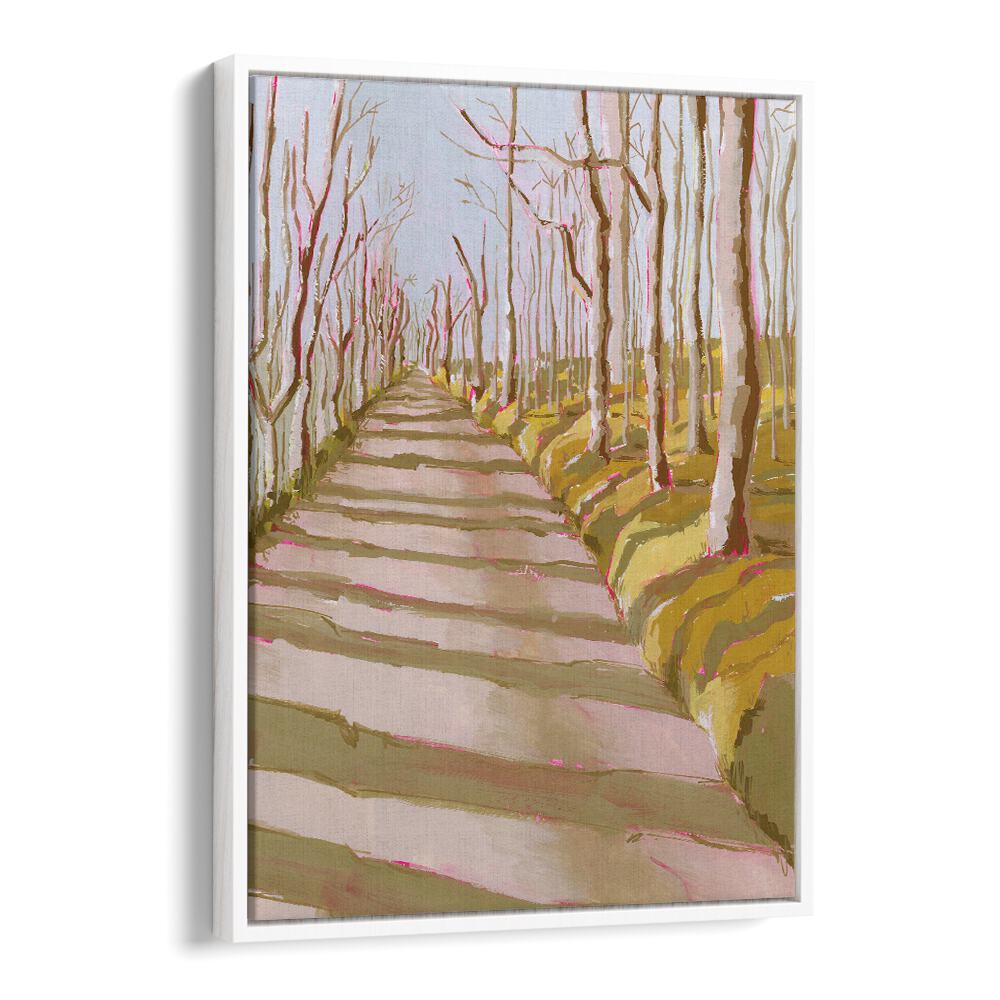 Transform your space with the serene beauty of the FOREST PATH artwork, inviting tranquility and nature indoors.