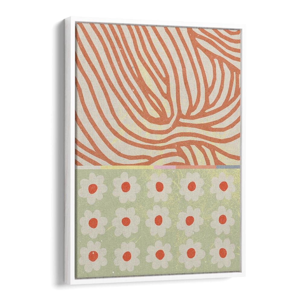 Colorful abstract design featuring floral patterns, perfect for enhancing spaces with FLOWERS VOL III, FLORAL FLOWER PAINTINGS.
