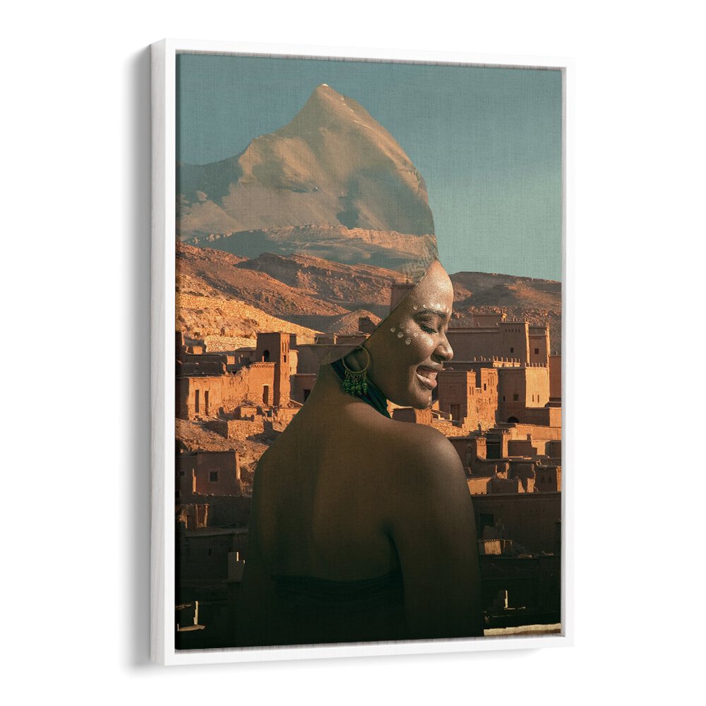 MOROCCAN QUEEN, AFRICAN ART PAINTINGS showcase elegant artistry, enhancing any living space with cultural richness.
