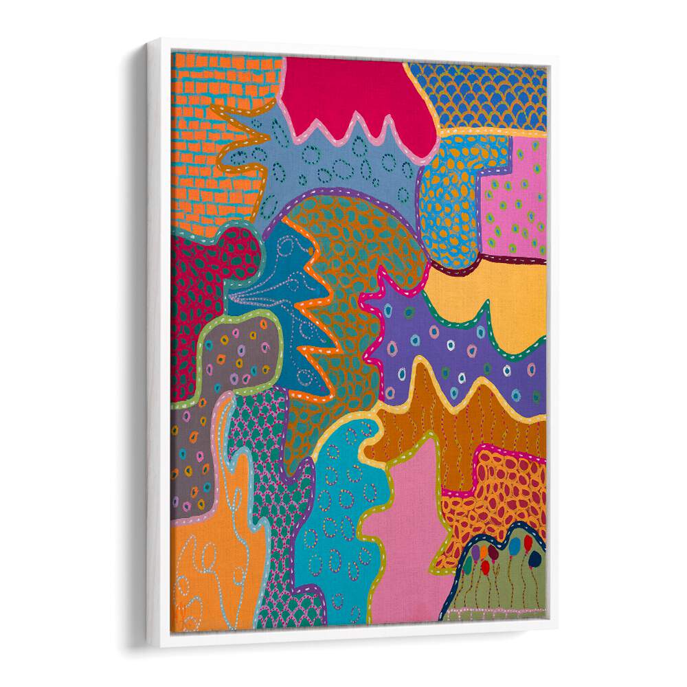COLOUR WARMS THE SOUL , PATTERN ART PRINTS