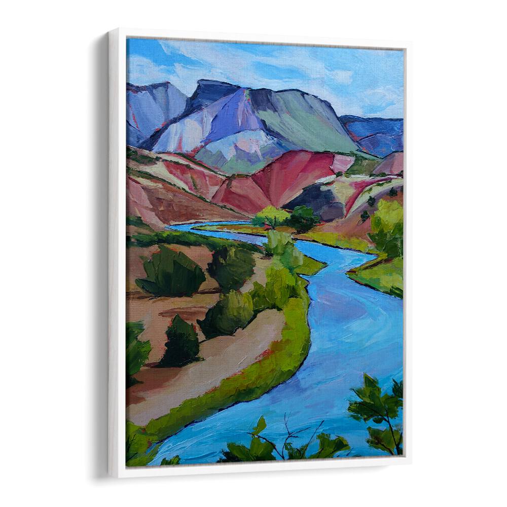 NEW MEXICO RIVER , LANDSCAPE PAINTINGS