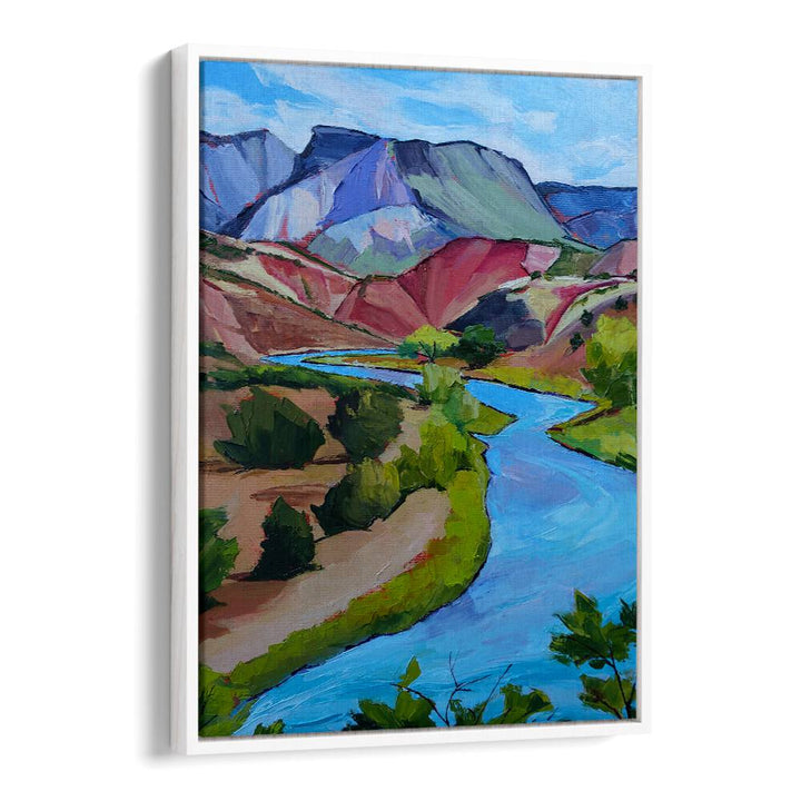 NEW MEXICO RIVER , LANDSCAPE PAINTINGS