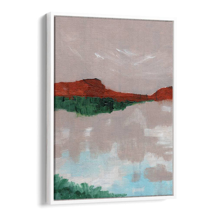 LANDSCAPE WITH A LAKE , LANDSCAPE PAINTINGS