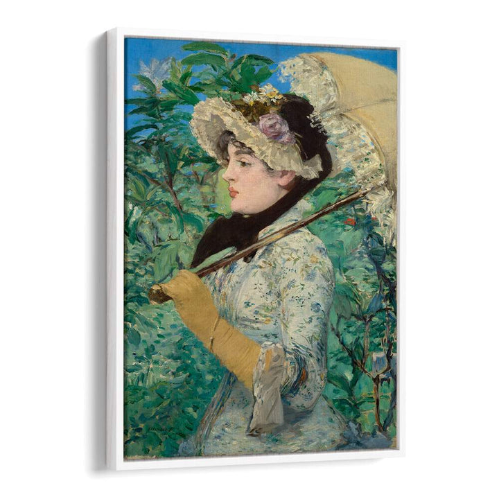 JEANNE SPRING (1881) BY EDOUARD MANET , VINTAGE PAINTINGS