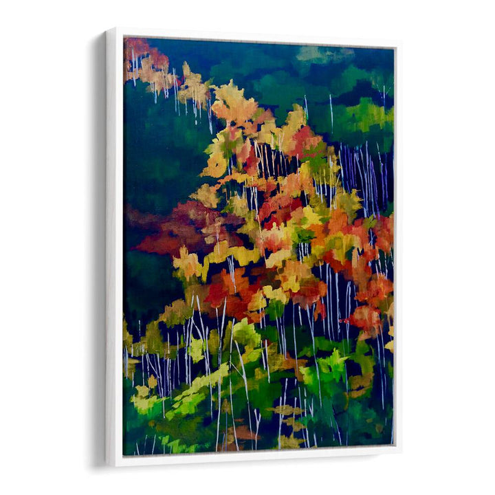 DESCENDING THE HILLSIDE , LANDSCAPE PAINTINGS