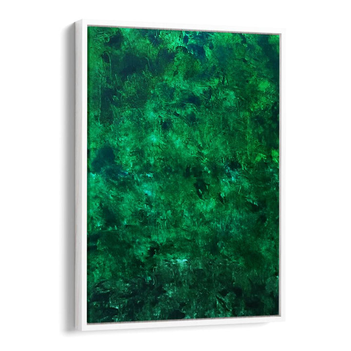Stunning ABSTRACT DESIGN XII, ABSTRACT PAINTINGS featuring rich green hues, perfect for transforming any space.