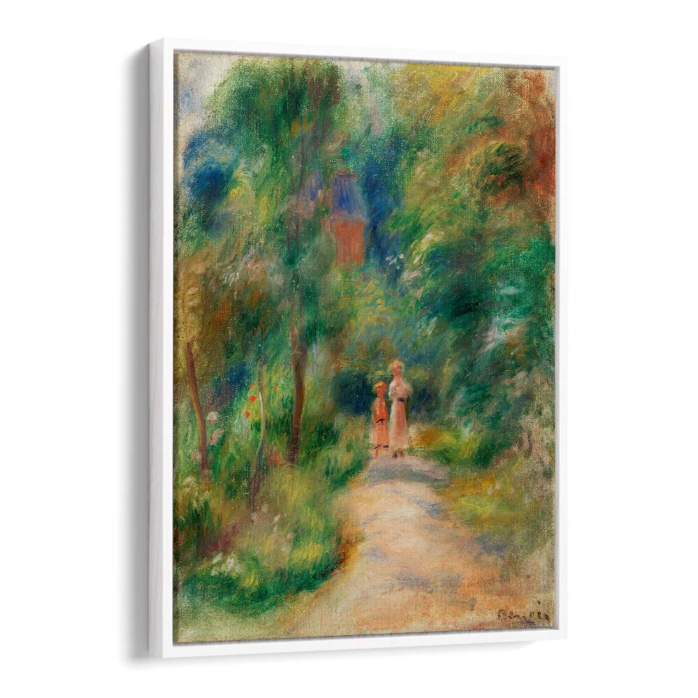 TWO FIGURES ON A PATH : DEUX FIGURES DANS UN SENTIER (1906) , VINTAGE PAINTINGS