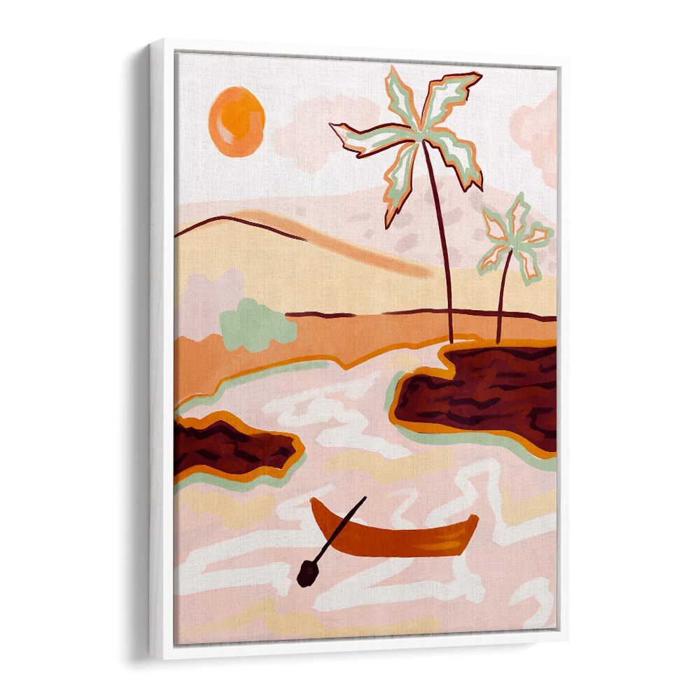 Whimsical COTTON CANDY SKIES, LANDSCAPE PAINTINGS, featuring vibrant colors and serene nature for your home décor.