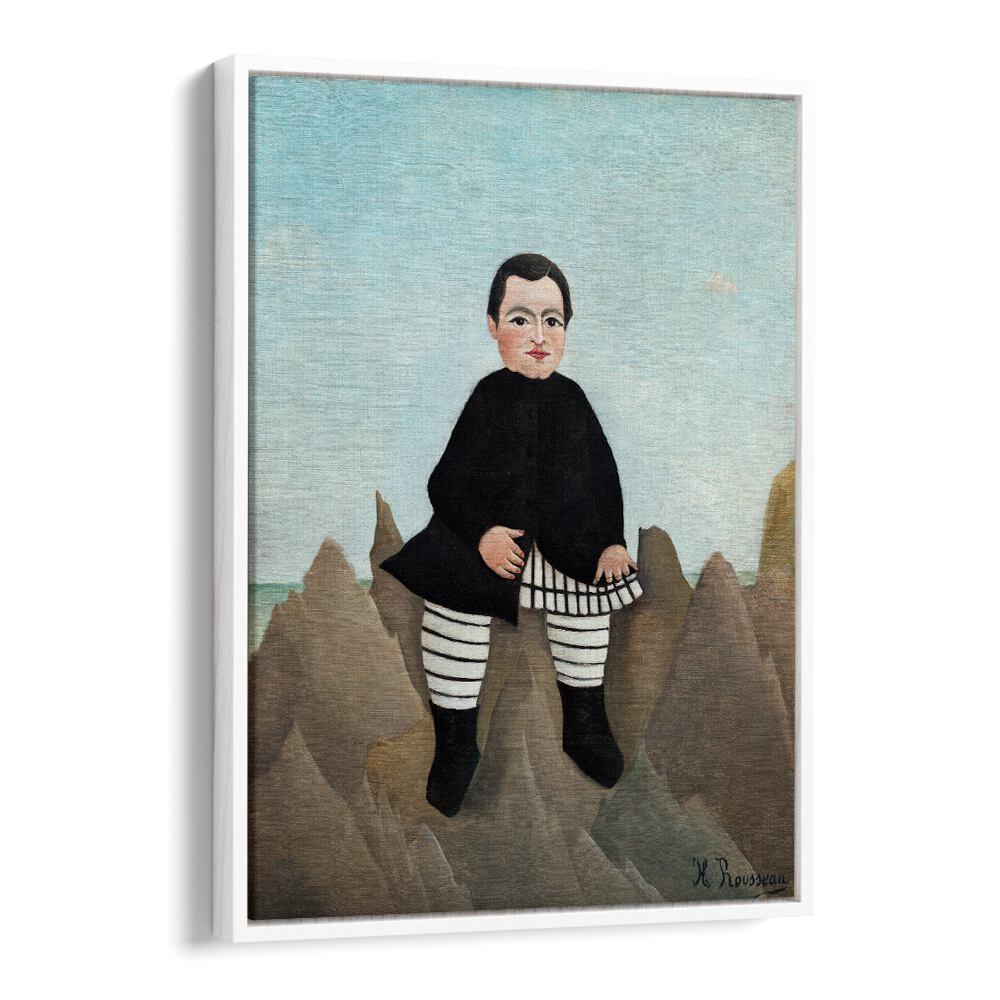 BOY ON THE ROCKS (1895–1897) , VINTAGE PAINTINGS