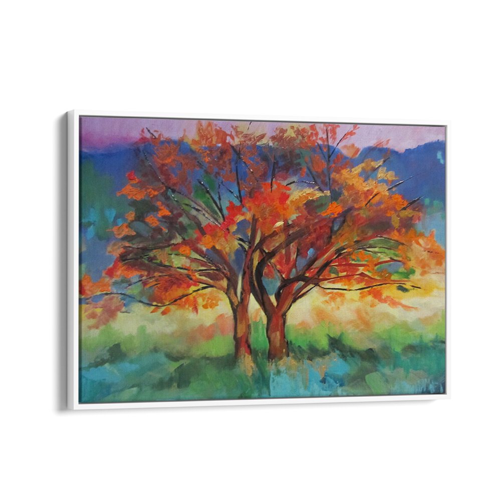 AUTUMN COMES TO BUCKS COUNTY , LANDSCAPE PAINTINGS