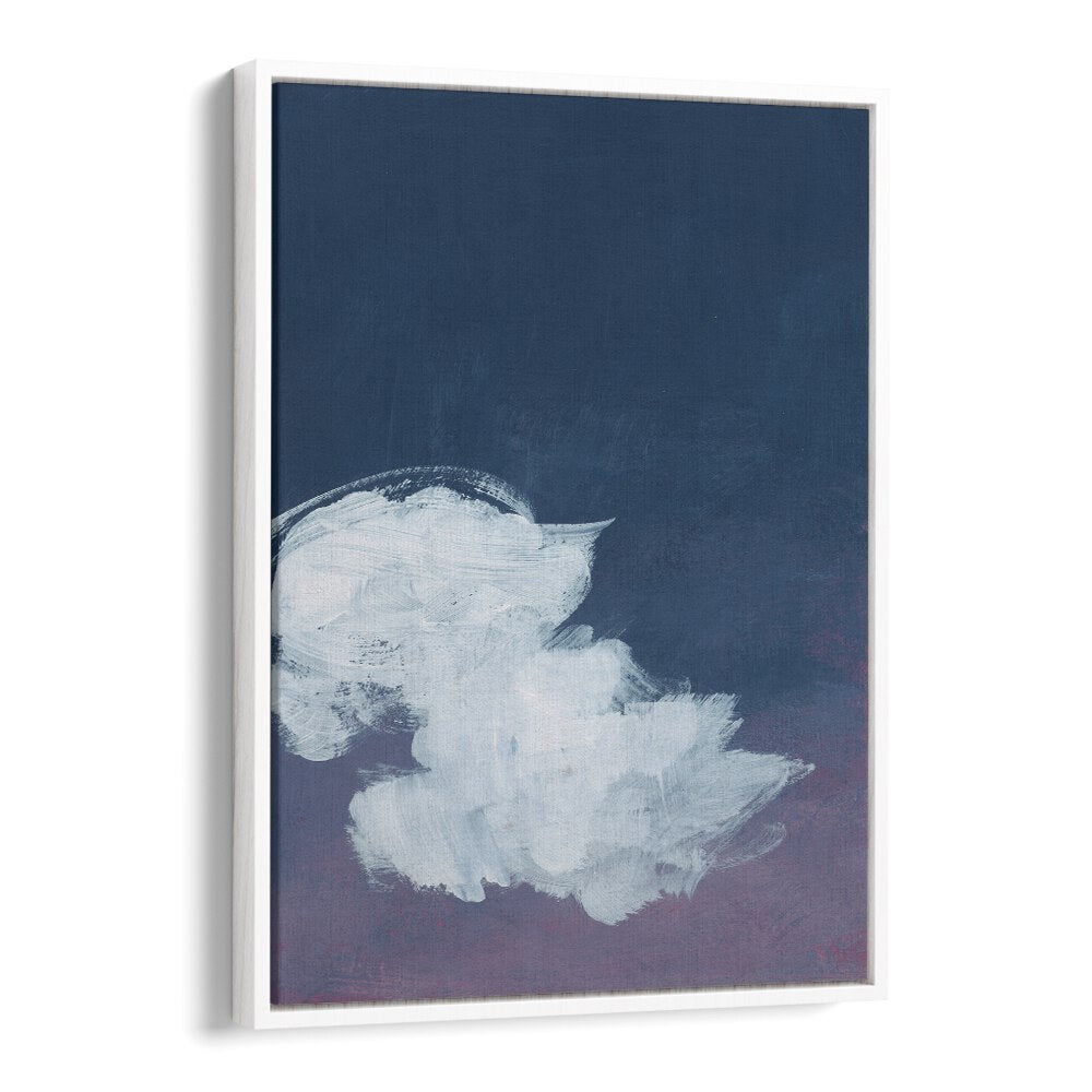 MYSTIC INDIGO CLOUDS V , ABSTRACT ART , ABSTRACT PAINTINGS