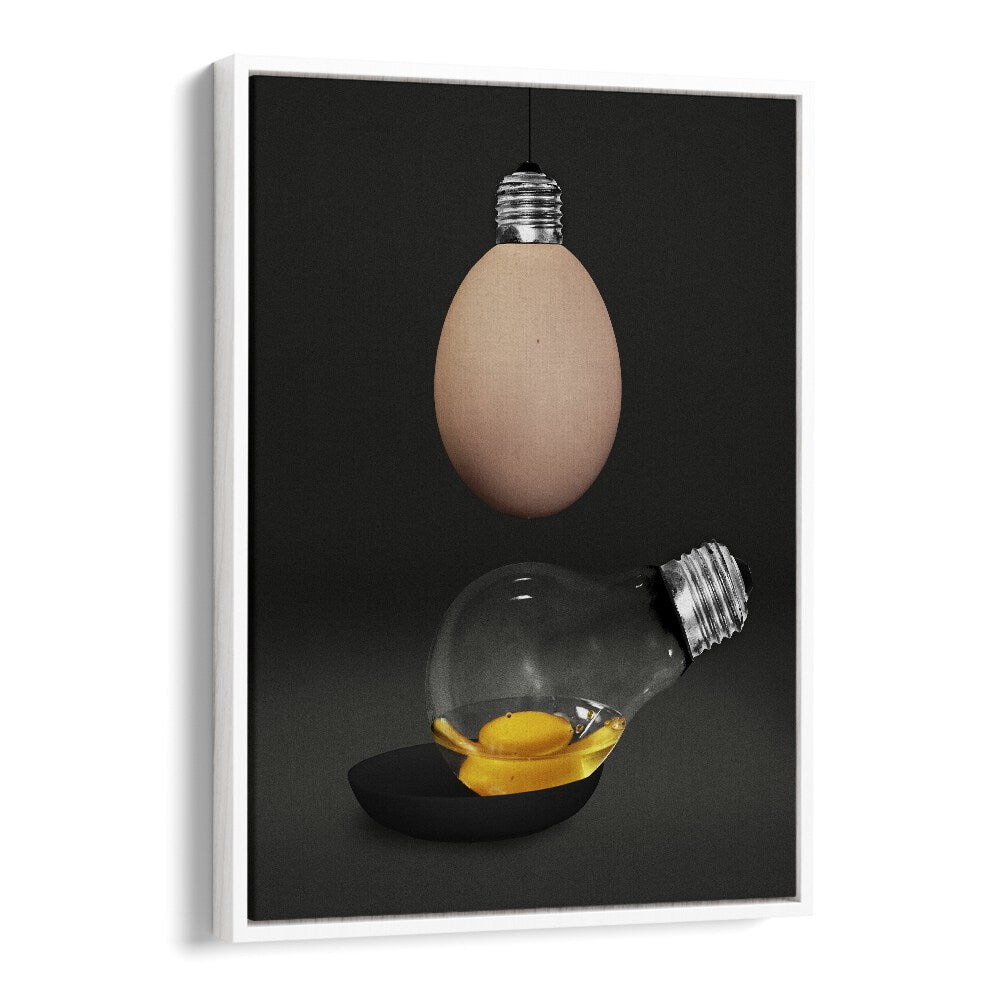 Christian Meermann painting - IS IT A LAMP OR AN EGG by Asianmonk