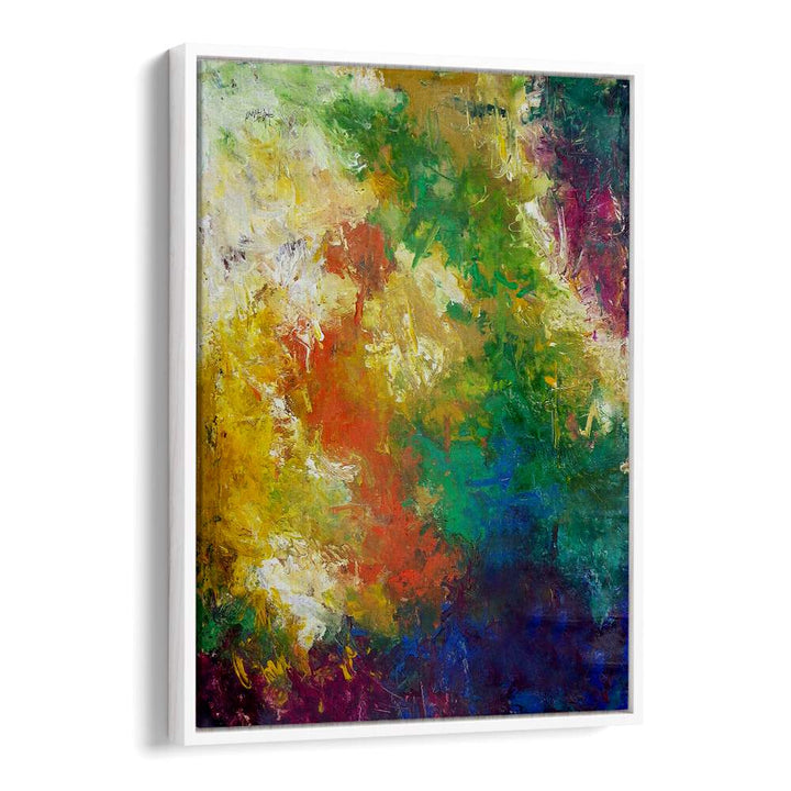 Vibrant ABSTRACTION DESIGN IX, ABSTRACT PAINTINGS adds bold color and artistic flair to elevate your living space.
