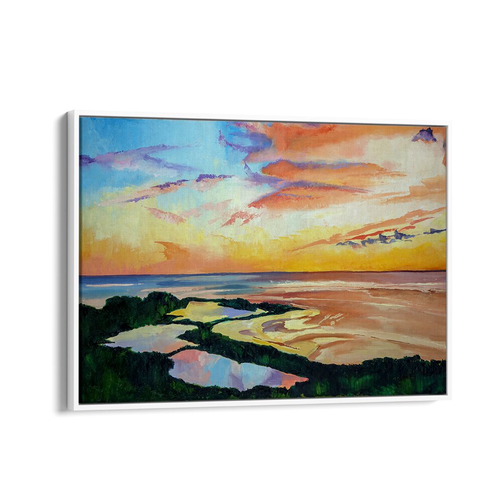 CAPE COD SUNSET , BEACH PAINTINGS