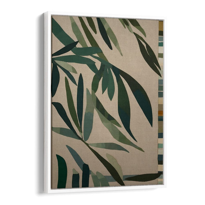 PAPER CUT GREEN LEAVES, FLORAL FLOWER PAINTINGS add a refreshing touch to your home decor with nature-inspired artistry.