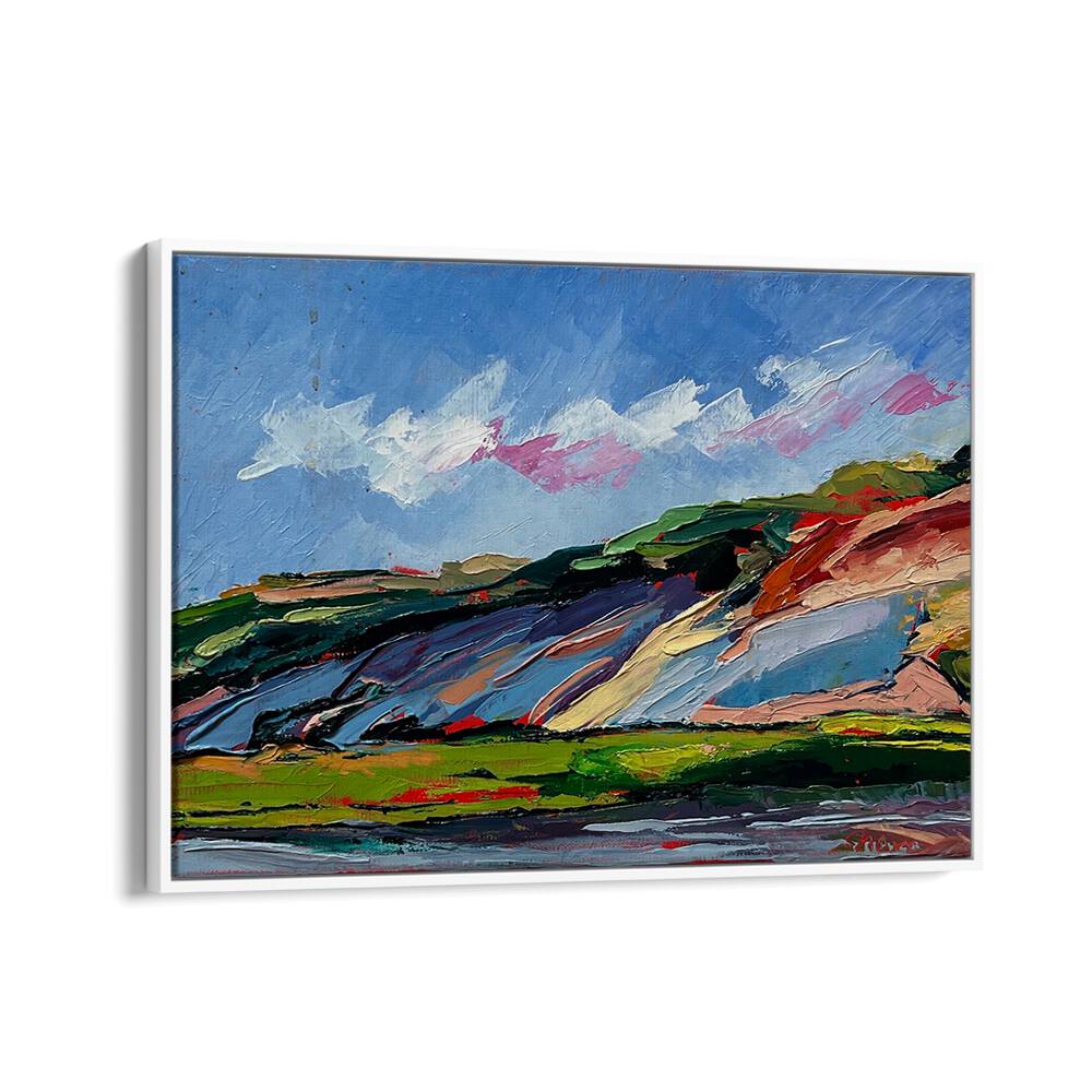 COLORFUL DUNES , LANDSCAPE PAINTINGS