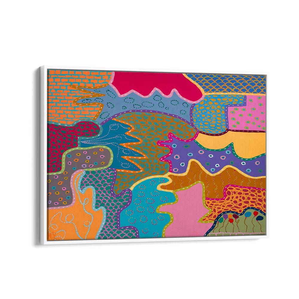 COLOUR WARMS THE SOUL III , PATTERN ART PRINTS