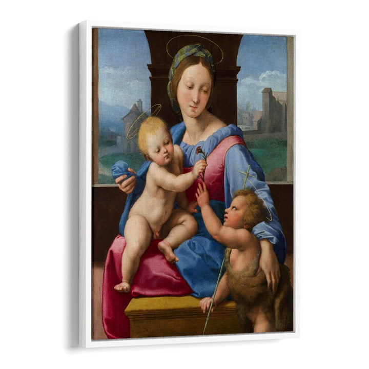 THE GARVAGH MADONNA (1509–1510) BY RAPHAEL RAFFAELLO , VINTAGE PAINTINGS