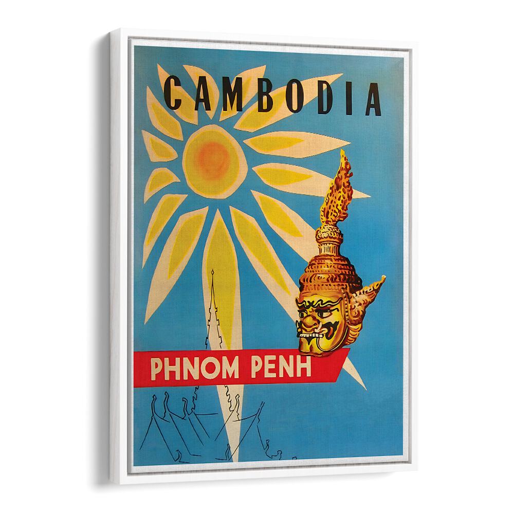 Explore vibrant CAMBODIA, VINTAGE TRAVEL POSTERS showcasing stunning landscapes and rich culture. Perfect for decor!
