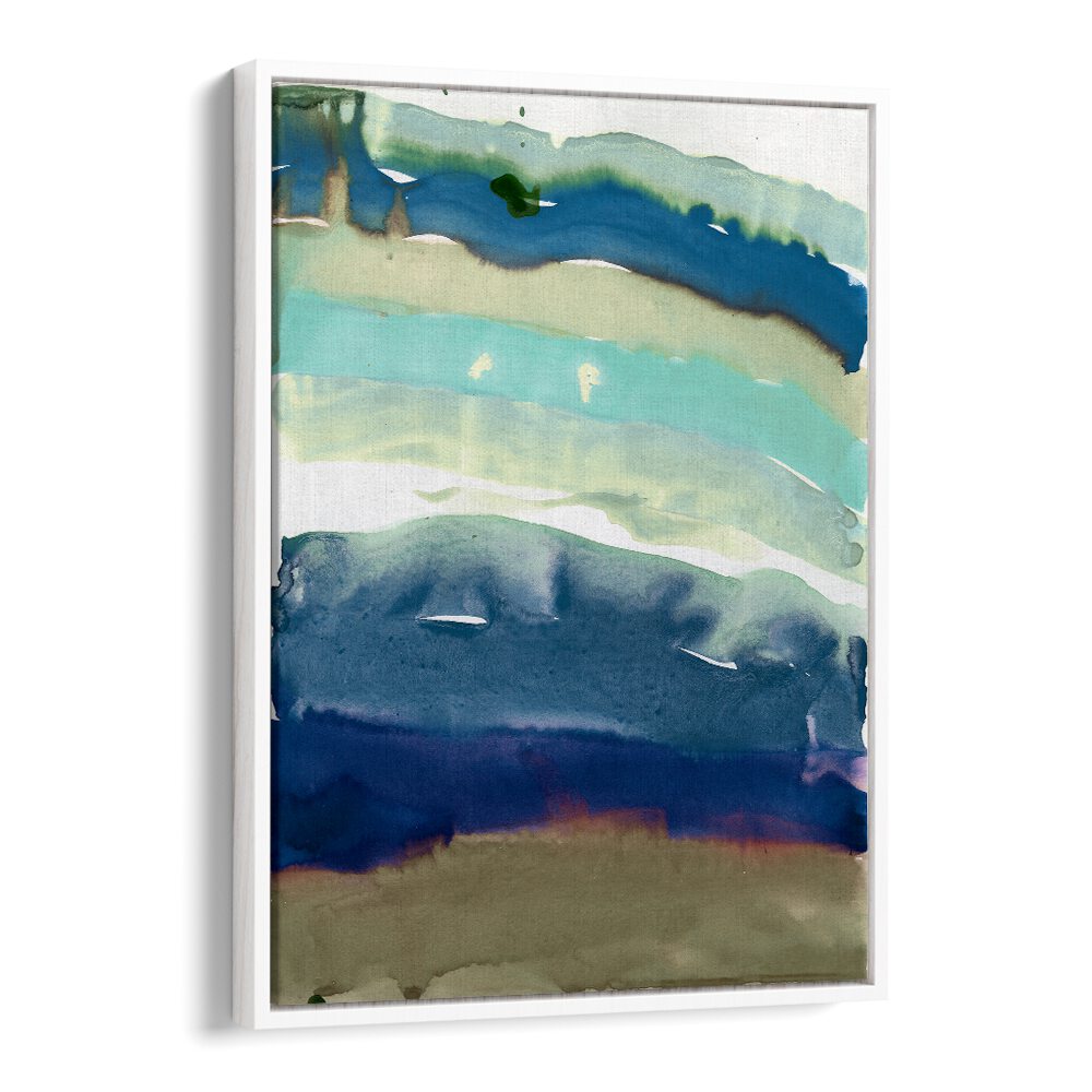 Colorful abstract representation inspired by geology in THE LAYERS OF THE EARTH, ABSTRACT PAINTINGS. Perfect for enthusiasts!