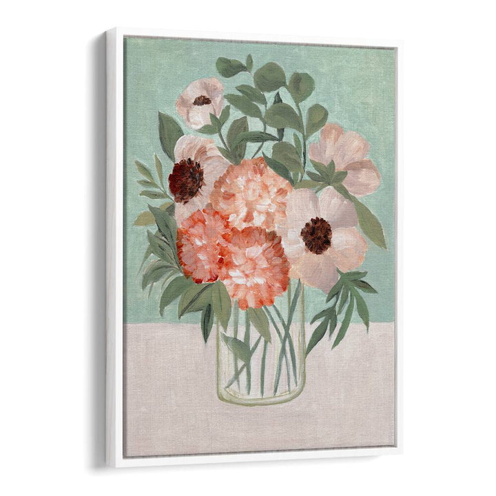 GARDEN BEAUTIES , FLORAL FLOWER PAINTINGS