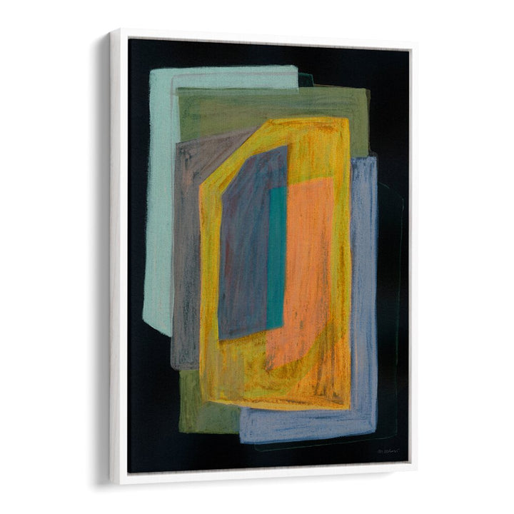 CHALK AND SHAPES II , ABSTRACT PAINTINGS