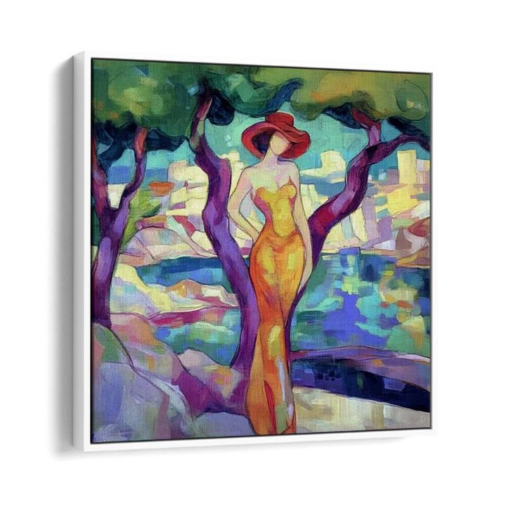 Elegant WOMAN IN YELLOW dress, showcasing vibrant style and sophistication perfect for any modern occasion.