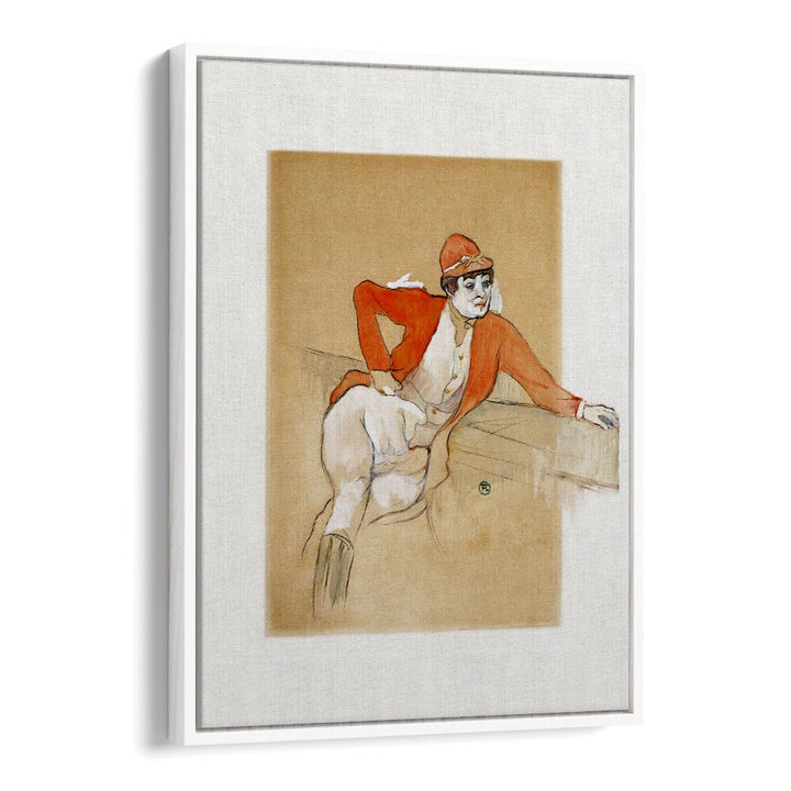 LA MACARONA IN THE COSTUME OF A JOCKEY (1893)  , VINTAGE PAINTINGS