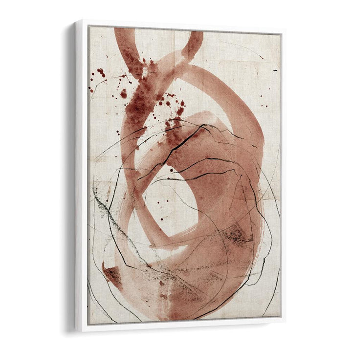 Elegant LINE AND FORM, ABSTRACT PAINTINGS showcasing fluid shapes and rich colors to enhance any modern space.