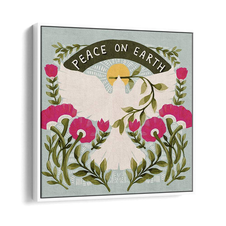 Artisan-crafted PEACE ON EARTH, QUOTES poster adds tranquility and harmony to your living space decor.