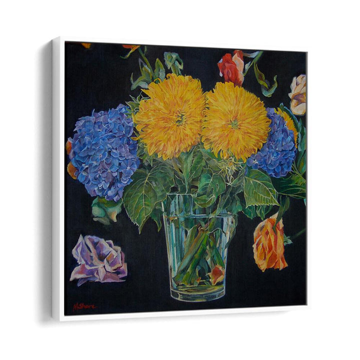 FLORAL BOUQUET , FLORAL FLOWER PAINTINGS