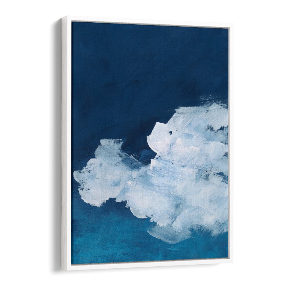 MYSTIC INDIGO CLOUDS I , ABSTRACT ART , ABSTRACT PAINTINGS