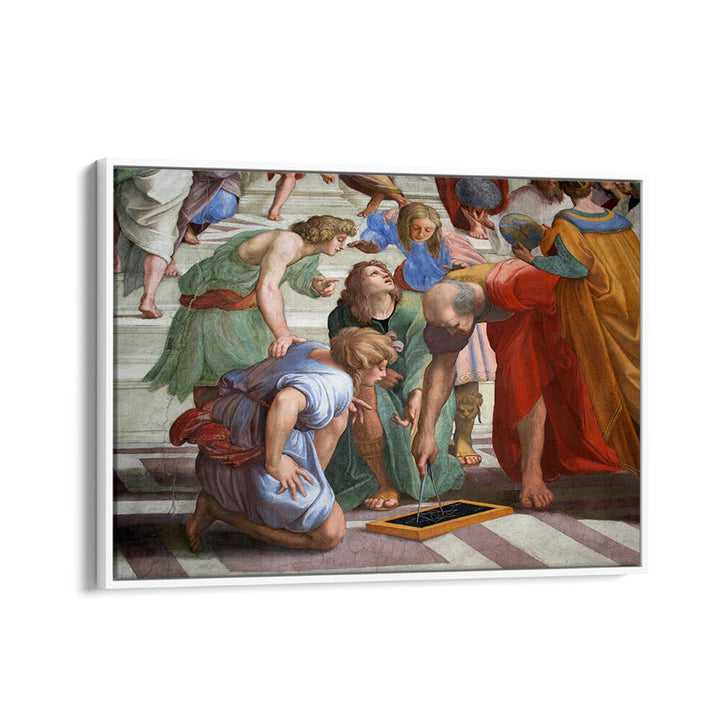 0 CHAMBRE DE RAPHAËL - ÉCOLE D'ATHÈNES - MUSÉES DU VATICAN BY RAPHAEL RAFFAELLO , VINTAGE PAINTINGS