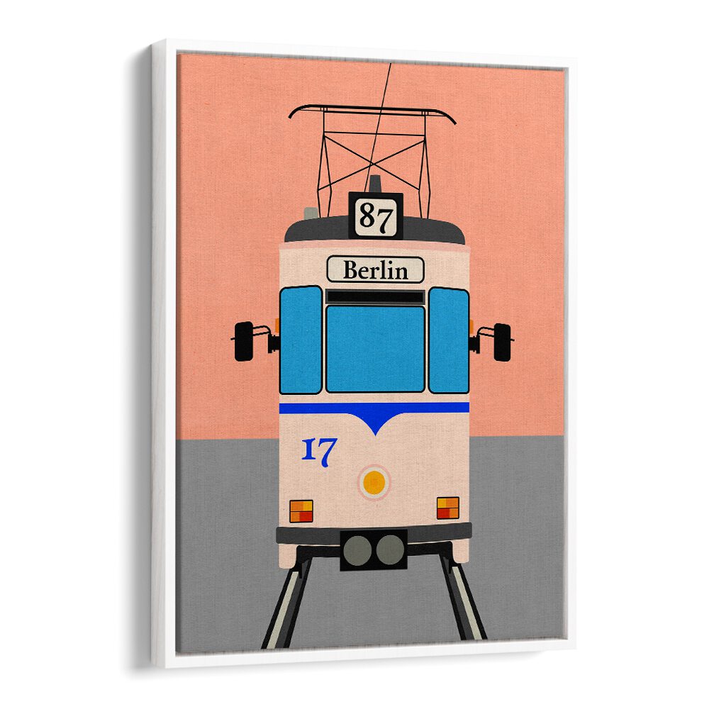 Discover the charm of the BERLIN TRAM, CAR POSTERS, showcasing Berlin's iconic tram in a stylish design.