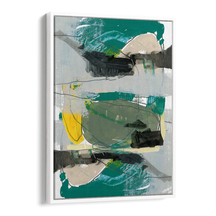 Vibrant and modern, the CONTEMPORARY GREEN I, ABSTRACT PAINTINGS elevates any space with its stunning design.