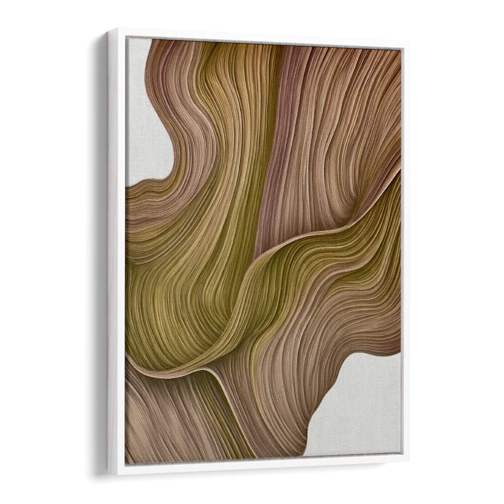 Elegant swirls in earthy tones showcase NATURE LINE VI, ABSTRACT PAINTINGS, perfect for enhancing your space.