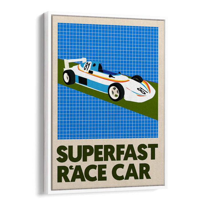 Explore the thrill of speed with SUPERFAST RACE CAR, CAR POSTERS, perfect for racing enthusiasts of all ages.