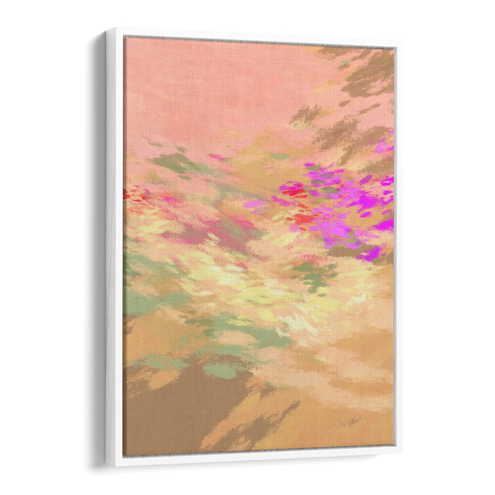 Relax with the vibrant hues of LAZY SUMMER DAYS VII, ABSTRACT PAINTINGS, perfect for your summer decor.