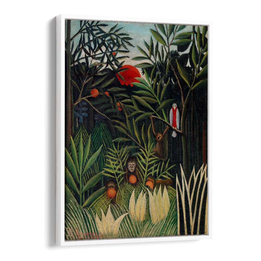 MONKEYS AND PARROT  (1905–1906) , VINTAGE PAINTINGS