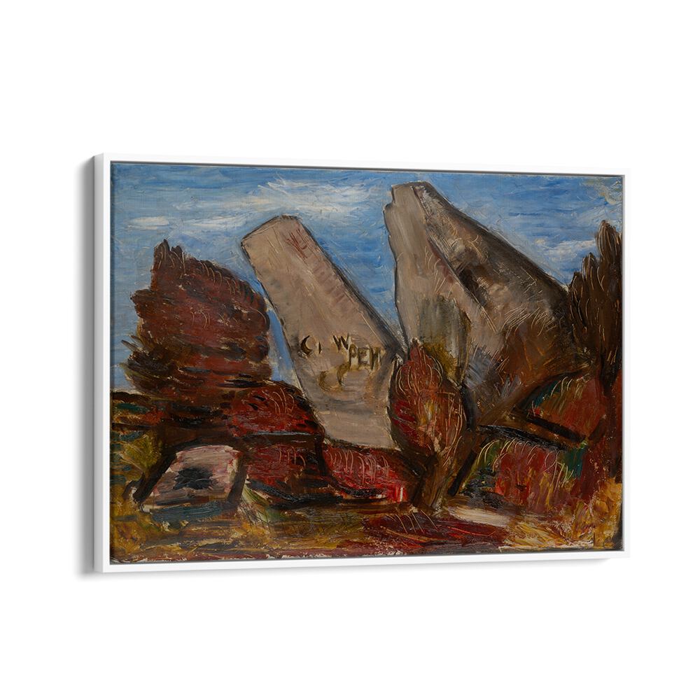 WHALE’S JAW, DOGTOWN COMMON, CAPE ANN, MASSACHUSETTS (1934) , VINTAGE PAINTINGS