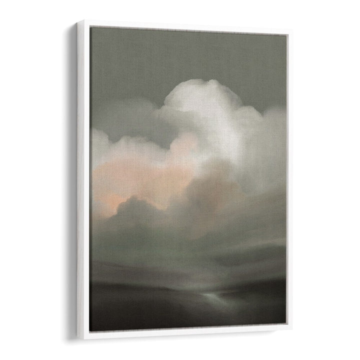 Transform your space with TEMPESTA, ABSTRACT PAINTINGS, featuring serene clouds in a captivating design.