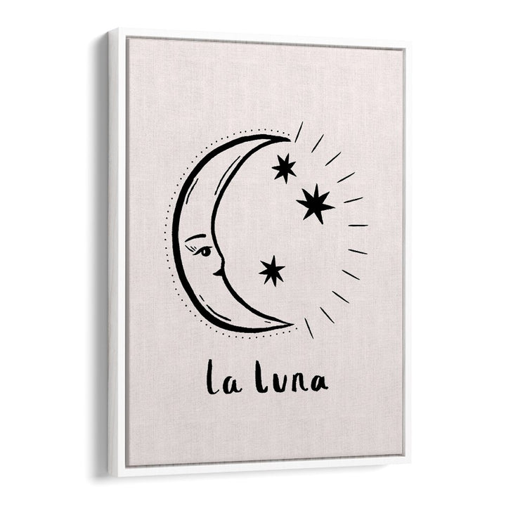 LA LUNA BY DUCHESS PLUM , LINE ART PRINTINGS , LINE ART PRINTS