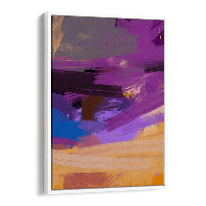 Vibrant colors in ABSTRACTION WITH DRAMATIC SKY II, ABSTRACT PAINTINGS create a stunning focal point for any space.