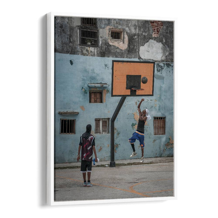 Christian Meermann painting - PLAYING BASKETBALL by Asianmonk