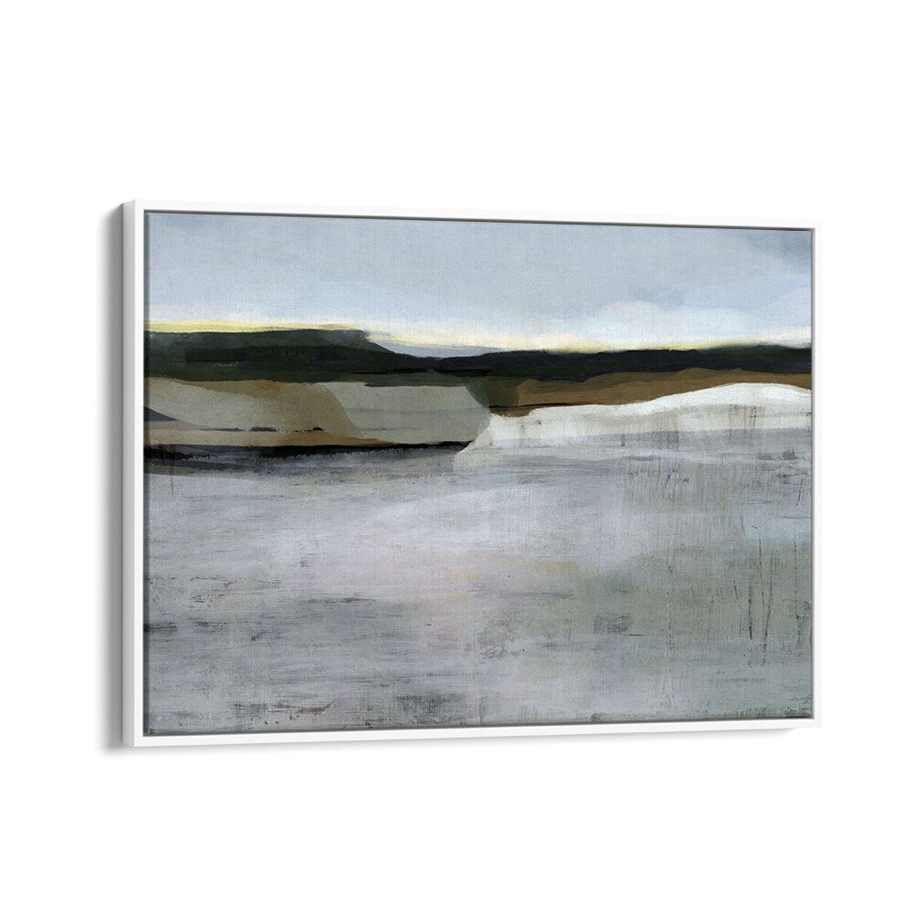 Transform your space with JANUARY, ABSTRACT PAINTINGS featuring serene colors and modern design for any home.