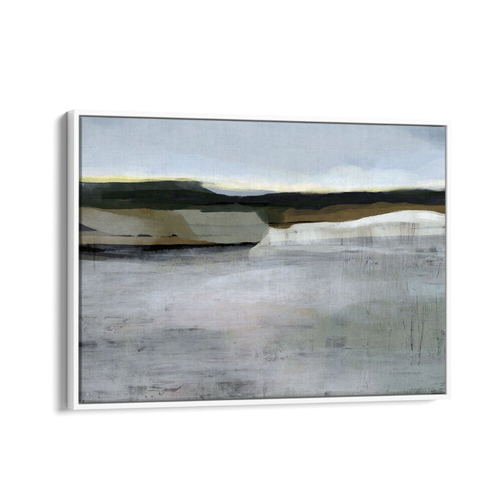 Transform your space with JANUARY, ABSTRACT PAINTINGS featuring serene colors and modern design for any home.